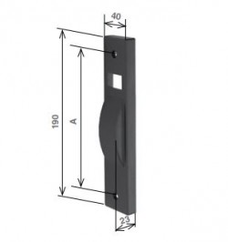 PLACCA PER AVVOLGITORE SIGMA-5, INTERASSE 165