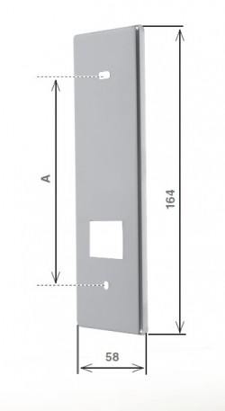 Placca STARPIU, interasse 114