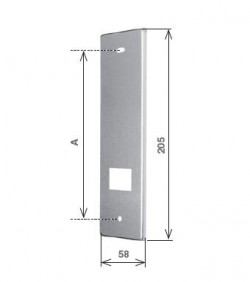 Placca ZENITH interasse 142 o 165 mm